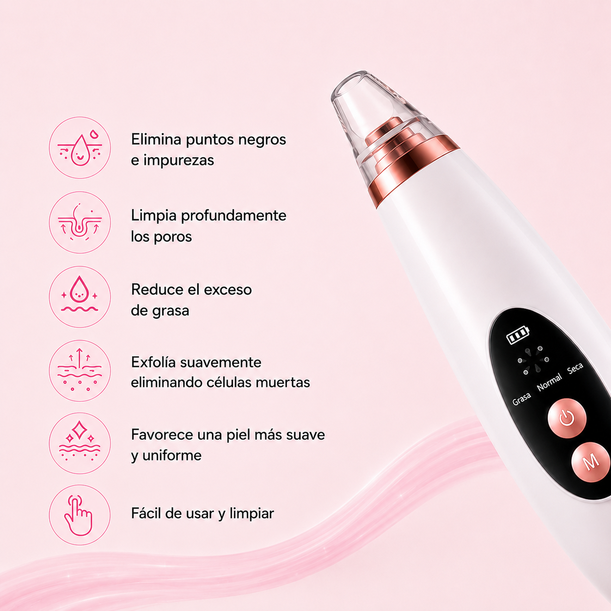 Extractor De Puntos Negros Recargable