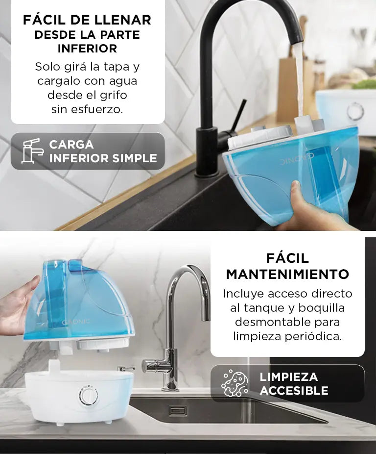 Humidificador de Ambiente Gadnic 2,2 L