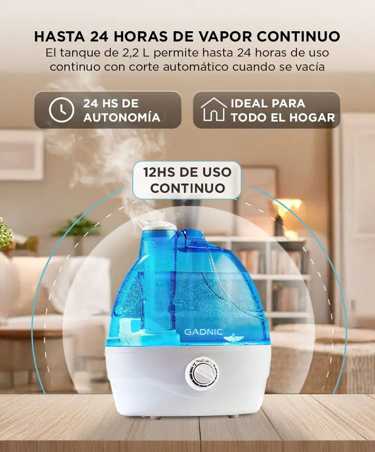 Humidificador de Ambiente Gadnic 2,2 L