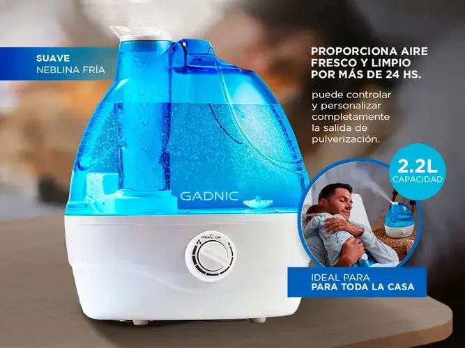 Humidificador de Ambiente Gadnic 2,2 L